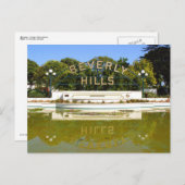 Beverly Hills Briefkaart (Voorkant / Achterkant)