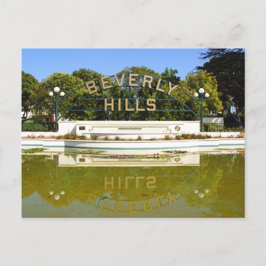 Beverly Hills Briefkaart (Voorkant)