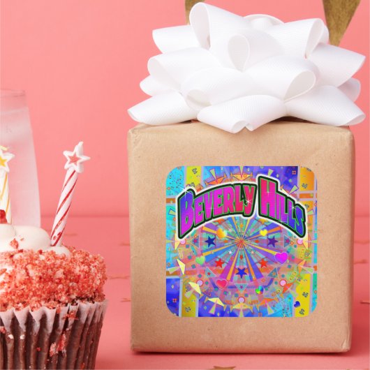Beverly Hills Cosmic Unity Sticker (Feest)