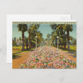Beverly Hills Flowers Briefkaart (Voorkant / Achterkant)