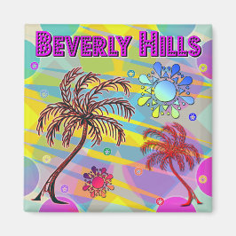 Beverly Hills Happy en Hope Magnet Magneet