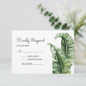 Beverly Hills Hotel Inspiré Banana Leaf Réponse (Debout devant)