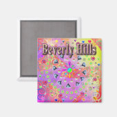 Beverly Hills Lucky Golden Magnet (Recto/Verso)