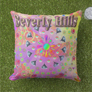 Beverly Hills Lucky Gouden Kussen