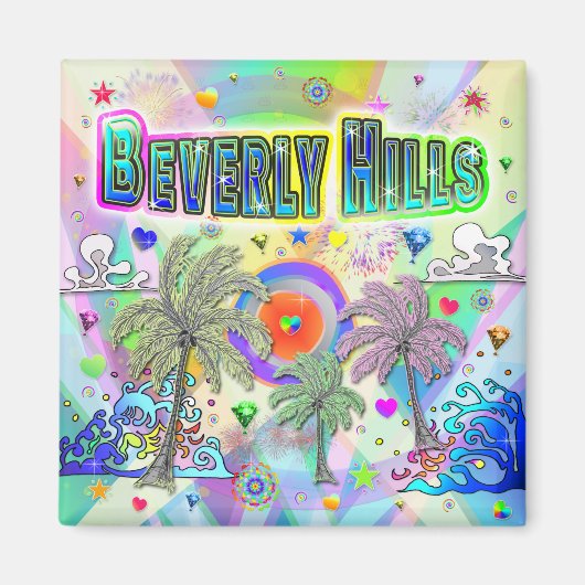 Beverly Hills Magnet de rêve profond (Devant)