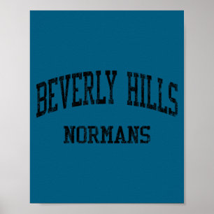 Beverly hills middelbare school hs beverly hills c poster