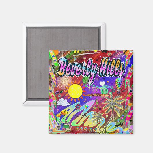 Beverly Hills Nu Era Magnet (Recto/Verso)