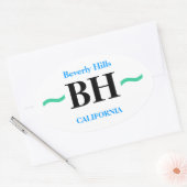 BEVERLY HILLS stickers (4) (Envelop)