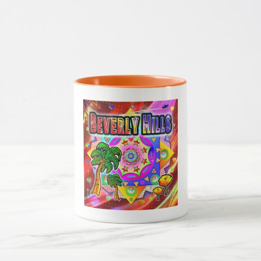 Beverly Hills Tropical Friends Mug (Centre)