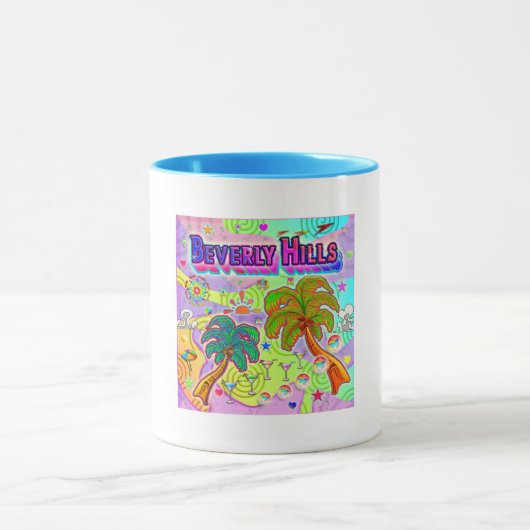 Beverly Hills Vacation Cible Mug (Centre)