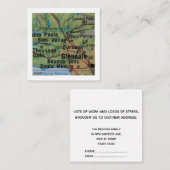 Beverly Hills We hebben Verhuisd Nieuw Adres Kaart (Voorkant / Achterkant)