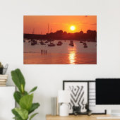 Beverly Sunset Poster (Thuiskantoor)