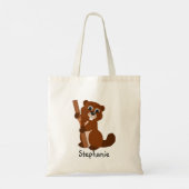 Beverontwerp Tote Bag (Achterkant)