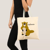 Beverontwerp Tote Bag (Voorkant (product))