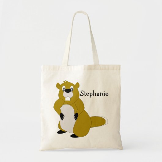 Beverontwerp Tote Bag (Voorkant)