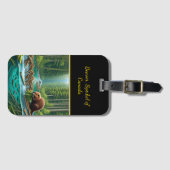 Bevers Branch Dam Bagagelabel (Voorkant (horizontaal))