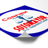 Bevestig Sotomayor Poster (Hoek)