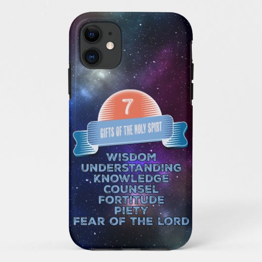 Bevestiging 7 Geschenken van de Heilige Geest Case-Mate iPhone Case (Achterkant)