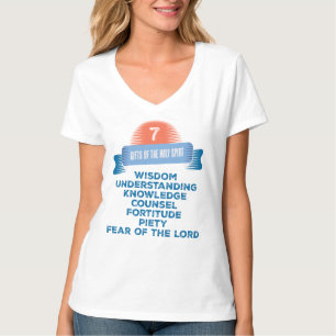 Bevestiging 7 Geschenken van de Heilige Geest T-shirt