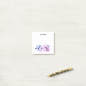 *~* Bevestiging Abstract Blob I DECLARE Post-it® Notes (Op bureau)