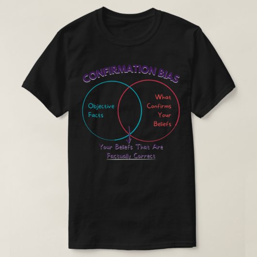 Bevestiging Bias Science T-shirt (Design voorkant)