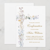 Bevestiging bloemenkruis kaart (Voorkant / Achterkant)