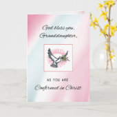 Bevestiging Duif Kleinzoon Kaart (Gele Bloem)