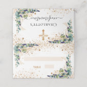 Bevestiging eucalyptus gold glitter sparkles (Buitenkant ongevouwen)