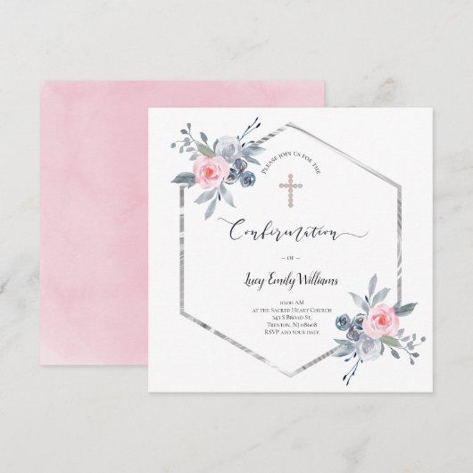 Bevestiging floraal lijst kaart (Voorkant / Achterkant)