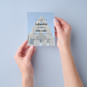 Bevestiging foto kerk budget uitnodiging flyer (Hand)