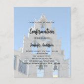 Bevestiging foto kerk budget uitnodiging flyer (Voorkant)