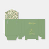 Bevestiging Groene bladeren Bladgroen groen Script Bedankdoosjes (Uitgevouwen)