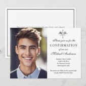 Bevestiging heilige foto Religieuze Kaart (Voorkant / Achterkant)