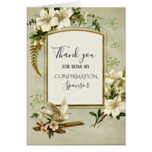 Bevestiging Heilige Geest Duif Religieus Kruis