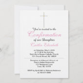 Bevestiging kruisdochters Roze Kaart (Voorkant)