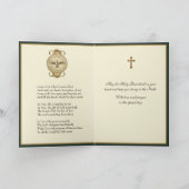 Bevestiging Religieus gebed Feestdagen Kaart (Binnen)