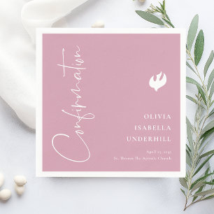 Bevestiging Script Meisjes Servet