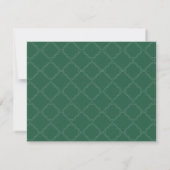 Bevestiging uitnodiging, kruis, monogram; jongen o kaart (Achterkant)