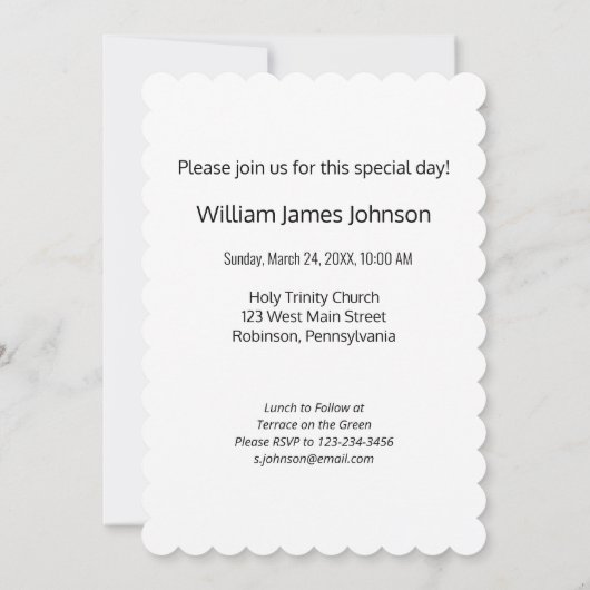 Bevestiging Uitnodiging Vuur van Heilige Geest Dui (Achterkant)