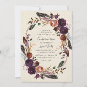 Bevestiging van bloemenoogst kaart (Voorkant)