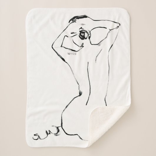 Bevestiging van de Bun Sherpa Deken (Voorkant)