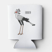 Bevestiging van de cartoon van de secretaris blikjeskoeler (Achterkant)