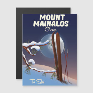 Bevestiging van de Griekse skischijf Mainalos.