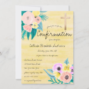 Bevestiging van de Waterverf van de voorjaarskoraa Kaart