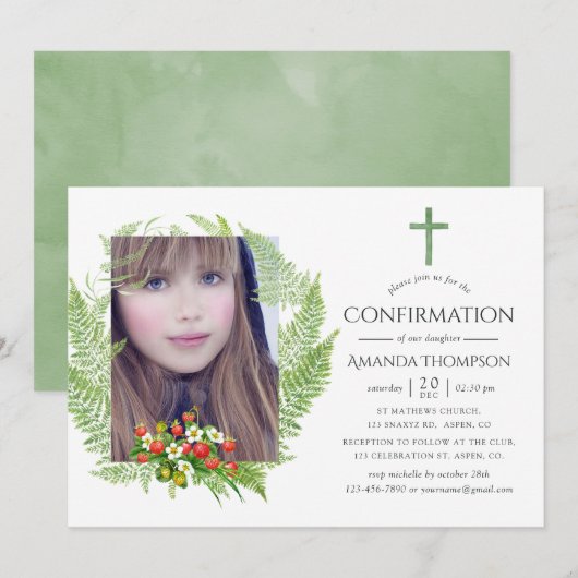 Bevestiging van land-groen kaart (Voorkant / Achterkant)