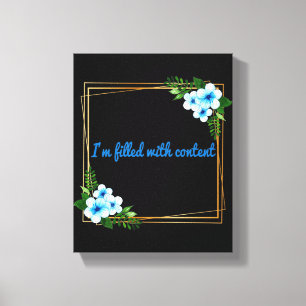 Bevestiging van positieve uitslagen canvas afdruk