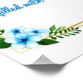 Bevestiging van positieve uitslagen poster (Hoek)