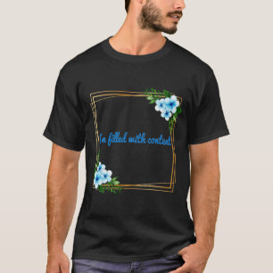 Bevestiging van positieve uitslagen t-shirt