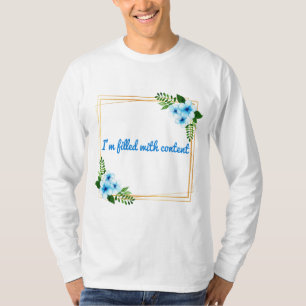 Bevestiging van positieve uitslagen t-shirt