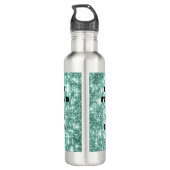 Bevestiging van rijkdom en overvloed waterfles  (Achterkant)